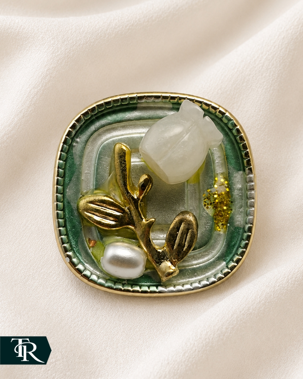 گوشواره میخی میناکاری کد15