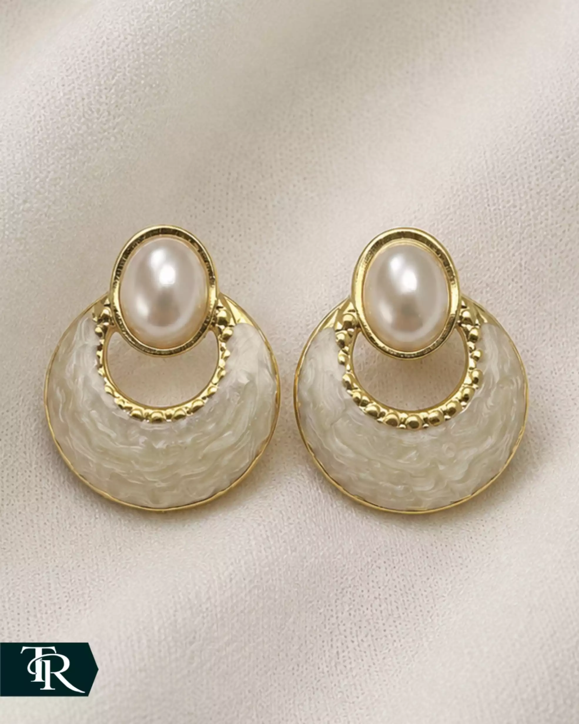 گوشواره میخی میناکاری کد71