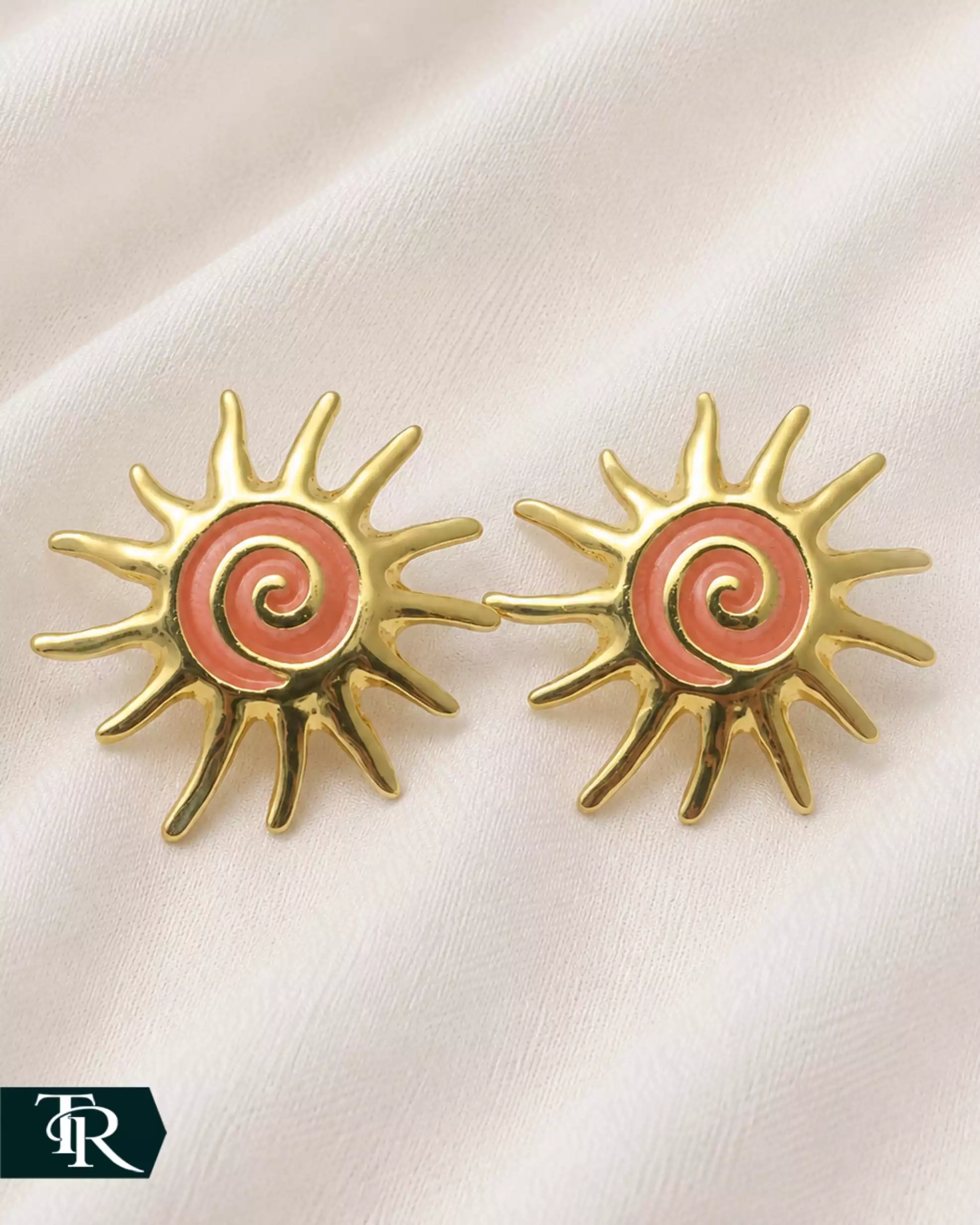 گوشواره میخی میناکاری کد69