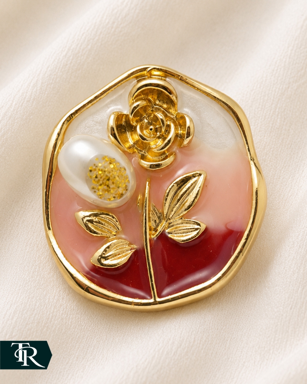 گوشواره میخی میناکاری کد17
